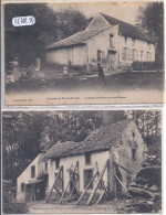 BOIS-LE-PRETRE- LA MAISON FORESTIERE DU PERE HILARION- AVANT ET APRES LE BOMBARDEMENT- LOT DE 2 CARTES - Pont A Mousson