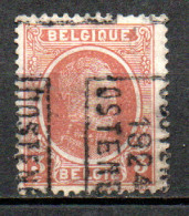 3334 Voorafstempeling Op Nr 192 - OOSTENDE 1924 OSTENDE - Positie B - Roulettes 1920-29