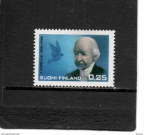 FINLANDE 1968  Topelius, Poète Yvert 606 NEUF** MNH - Unused Stamps