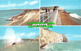 R517760 Seaford. From The Cliffs. Rough Seas. Splash Point. The Martello Tower. - Mundo