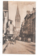 CAEN - 14 -   Le Clocher Saint Pierre Vu De La Rue Saint Pierre - DELC6/GEO  - - Caen