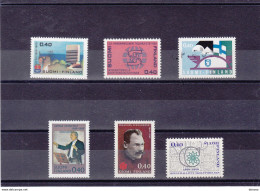 FINLANDE 1969  Yvert 621 + 622 + 627 + 628 + 629 + 630 + 631 NEUF** MNH Cote 9 Euros - Ungebraucht