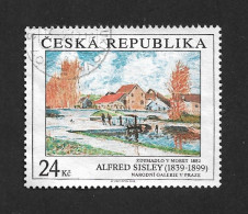 Czech Republic 2009 ⊙ Mi 614 Sc 3435 Alfred Sisley. Art Painting. Tschechische Republik. C3 - Used Stamps