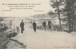 BEAUSEJOUR -51 Le Pont De Minaucourt. (Guerre 14/18 En Champagne) - Autres & Non Classés