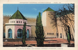 FRANCE - Paris - Exposition Coloniale Internationale - Pavillon Du Maroc - Colorisé -  Carte Postale Ancienne - Exhibitions