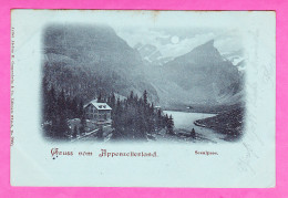 E-Suisse-606P112  Gruss Aus Dem APPENZELLERLAND, Seealpsee, Cpa Précurseur 1899, Voir Cachet, BE - Sonstige & Ohne Zuordnung