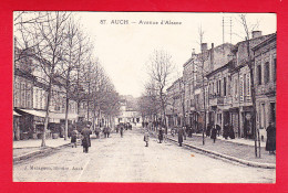 F-32-Auch-07P144  Avenue D'Alsace, Animation, Cpa BE - Auch