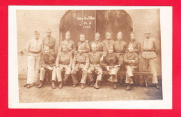 Milit-540A56  Carte Photo, Groupe De Militaires "vive Les Bleus", S.M.A. 1922, Cpa BE - Other & Unclassified