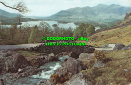 R517974 Keswick. Ashness Bridge And Derwentwater. Sanderson And Dixon. Jarrold. - World