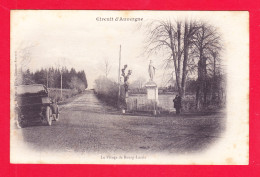 F-63-Auvergne-18A116  Circuit D'Auvergne, Le Virage De Bourg Lastic, Vieille Voiture, Cpa  - Autres & Non Classés