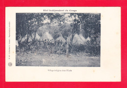 E-Congo-82A116   Village Indigène Dans L'Uellé, Cpa  - Französisch-Kongo