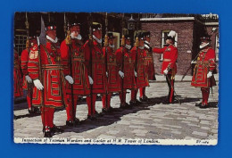 E-Royaume-Uni-45D Inspection Of Yeomen Warders And Gaoler, TOWER OF LONDON - Tower Of London