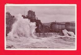 E-Royaume Uni-169P HASTINGS, A Storm, Photo By Judges, Cpa 1909 - Brighton