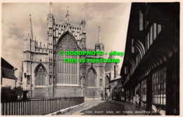 R518019 The East End Of York Minster. Tuck. RP. Series. A - World