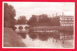 E-Royaume Uni-246P24  Clare Bridge And College, CAMBRIDGE, Cpa BE - Cambridge