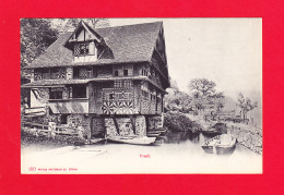 E-Suisse-291P TREIB Vue Sur Une Belle Maison, Barques, Cpa BE - Andere & Zonder Classificatie