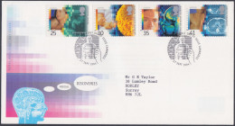 GB Great Britain 1994 FDC Medical Discoveries, Medicine, Science, Microscope, Pictorial Postmark, First Day Cover - Lettres & Documents