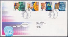 GB Great Britain 1994 FDC Medical Discoveries, Medicine, Science, Microscope, Pictorial Postmark, First Day Cover - Brieven En Documenten