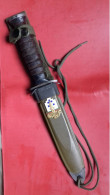 POIGNARD COUTEAU USM3 SOUVENIR 13DBLE MEMORY FOREIGN LEGION DAGGER MESSER KNIFE - Messen