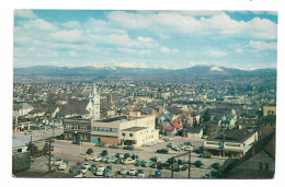 Postcard USA WA Washington State Everett City View Panorama Buildings Posted 1955 - Other & Unclassified