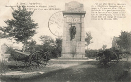FRANCE - Ayat - Vue Sur Le Monument érigé à La Mémoire Du Général Desaix - Carte Postale Ancienne - Riom