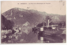 France - 74 - Annecy - Le Port Et La Montagne De Veyrier - 6882 - Annecy