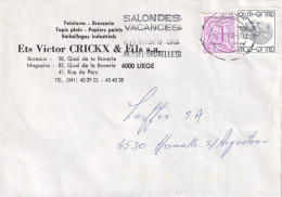 Ets Victor Crickx & Fils S.a   Tapis Plein - Papiers Peints -Emballages Industriels Liège - Briefe