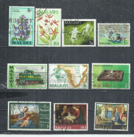 TEN AT A TIME - MALAWI - LOT OF 10 DIFFERENT  13 -  POSTALLY USED OBLITERE GESTEMPELT USADO - Malawi (1964-...)