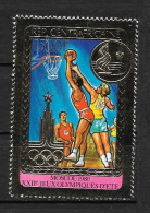 PA - 1979- N°206**MNH - Jeux Olympiques De Moscou - Or, Gold - Centrafricaine (République)