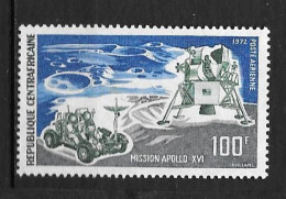 PA - 1972 - N°107**MNH - Apollo XVI - Centrafricaine (République)