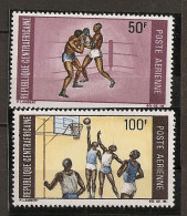 PA - 1969 - N°74 à 75**MNH - Sports - Centrafricaine (République)