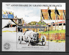 BF - 1981 - 48 **MNH - 75 Ans Grand Prix De France - Centraal-Afrikaanse Republiek