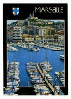 Marseille - Le Vieux Port Et Notre Dame De La Garde - Vecchio Porto (Vieux-Port), Saint Victor, Le Panier