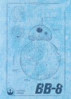 2015 Topps STAR WARS Journey To The Force Awakens "Blueprints" BP-1 BB-8 - Star Wars