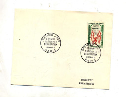 Lettre Fdc 1962 Paris Hopitaux - 1960-1969