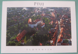 Ptuj Ob Dravi / Pettau - Flugaufnahme - Slowenien