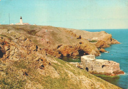 BERLENGAS, Peniche - Vista Parcial Da Ilha E Forte  ( 2 Scans ) - Leiria