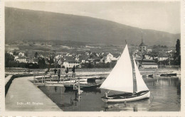 Postcard Switzerland St. Blaise Sailing Vessel - Autres & Non Classés