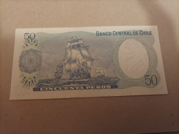 Billete Chile, 50 Pesos, Año 1981, UNC - Cile