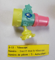 Kinder - Les Piramollis Les Objets, Série 1 - Télescope - S 13 - Sans BPZ - Steckfiguren