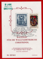 Christkindl - Baustein - Ausgabe Nr. 1 - 1980 /81 Gestempelt 24.12.1980 - Andere & Zonder Classificatie