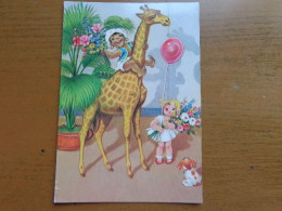 Giraf / Fantasie Kaart -> Beschreven - Giraffen