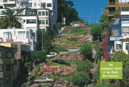 1 AK USA / California * San Francisco - Die Lombard Street - Sie Wird Als „kurvenreichste Straße Der Welt“ Bezeichnet * - San Francisco