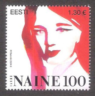 The Magazine Eesti Naine 100 Estonia 2024 MNH Stamp  Mi 1102 - Estonia