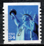 US+ 2001 Mi 3427 BE Freiheitsstatue - Used Stamps