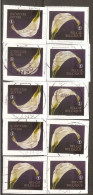 Belgique 2013 - Timbres De Deuil - Petit Lot De 10 Timbres° Sur Fragments Du Carnet B 142 - 4 Différents - Zonder Classificatie