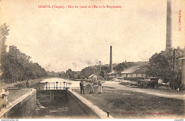 88 - CHATEL - Port Du Canal De L'Est Et La Briqueterie -  RARE - Chatel Sur Moselle