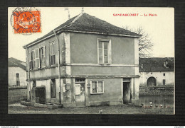 88 - SANDAUCOURT - La Mairie  - 1911 - Autres & Non Classés