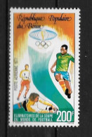 PA - 1977 - N° 274** MNH - Eliminatoires De La Coupe Du Monde De Football - Benin - Dahomey (1960-...)