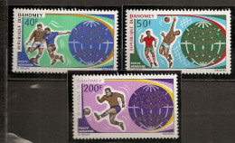 PA - 1970 - N° 124 à 126**MNH - Coupe Du Monde De Football Au Mexique - Benin - Dahomey (1960-...)